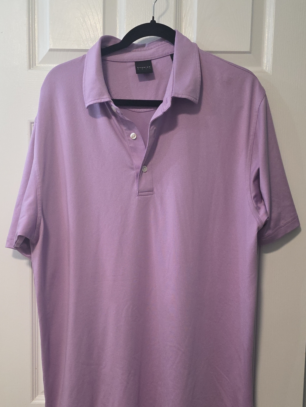 Men's Lavender Polo Shirt - Classic Short Sleeve